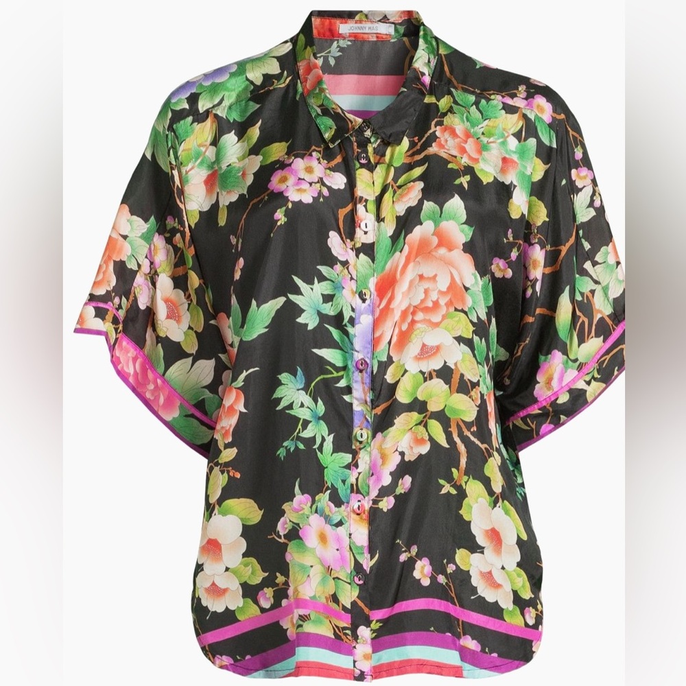 Johnny Was PETALUNAH BLOUSE - Picture 6 of 10